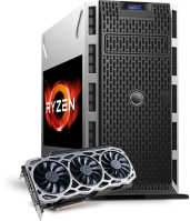 Аренда сервера Ryzen 7 2700x, 16Gb, GTX 1060, 6GB